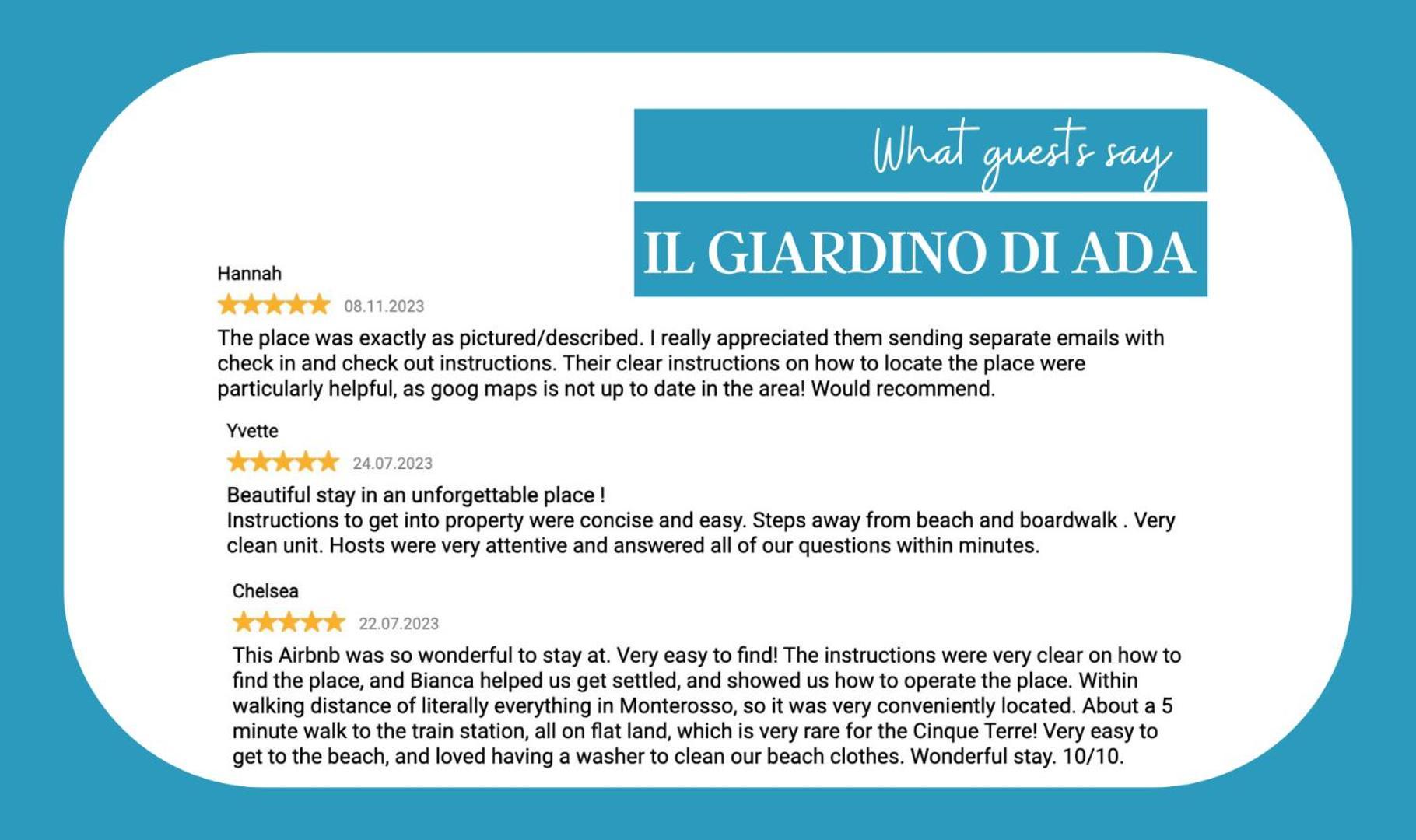 Il Giardino Di Ada Ground Floor Studio With Ac And Patio 몬테로소 알 마레 외부 사진